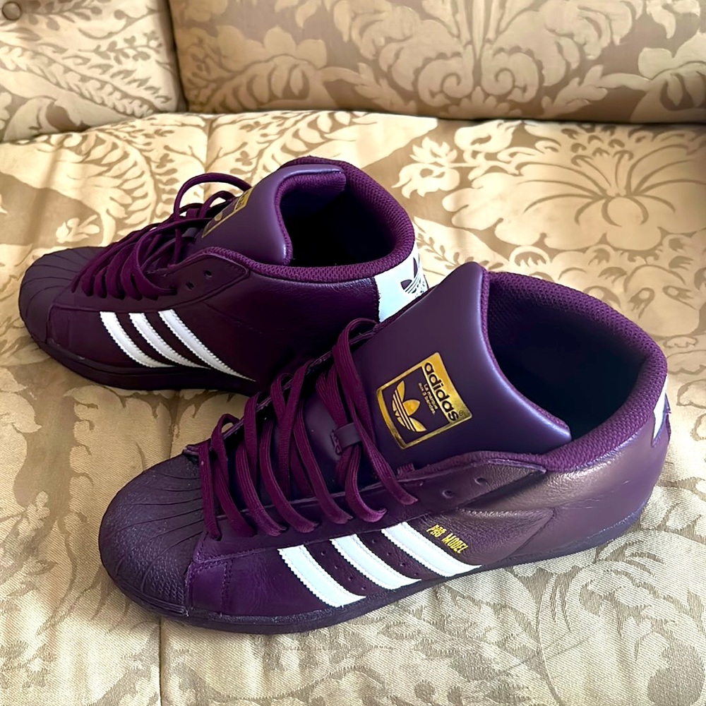 Adidas Men wear size 10 ( lavender purple ) was worn 4 times